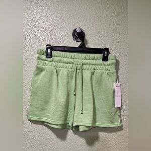 Balance Collection Women's Light Green Athletic Shorts Size S NWT